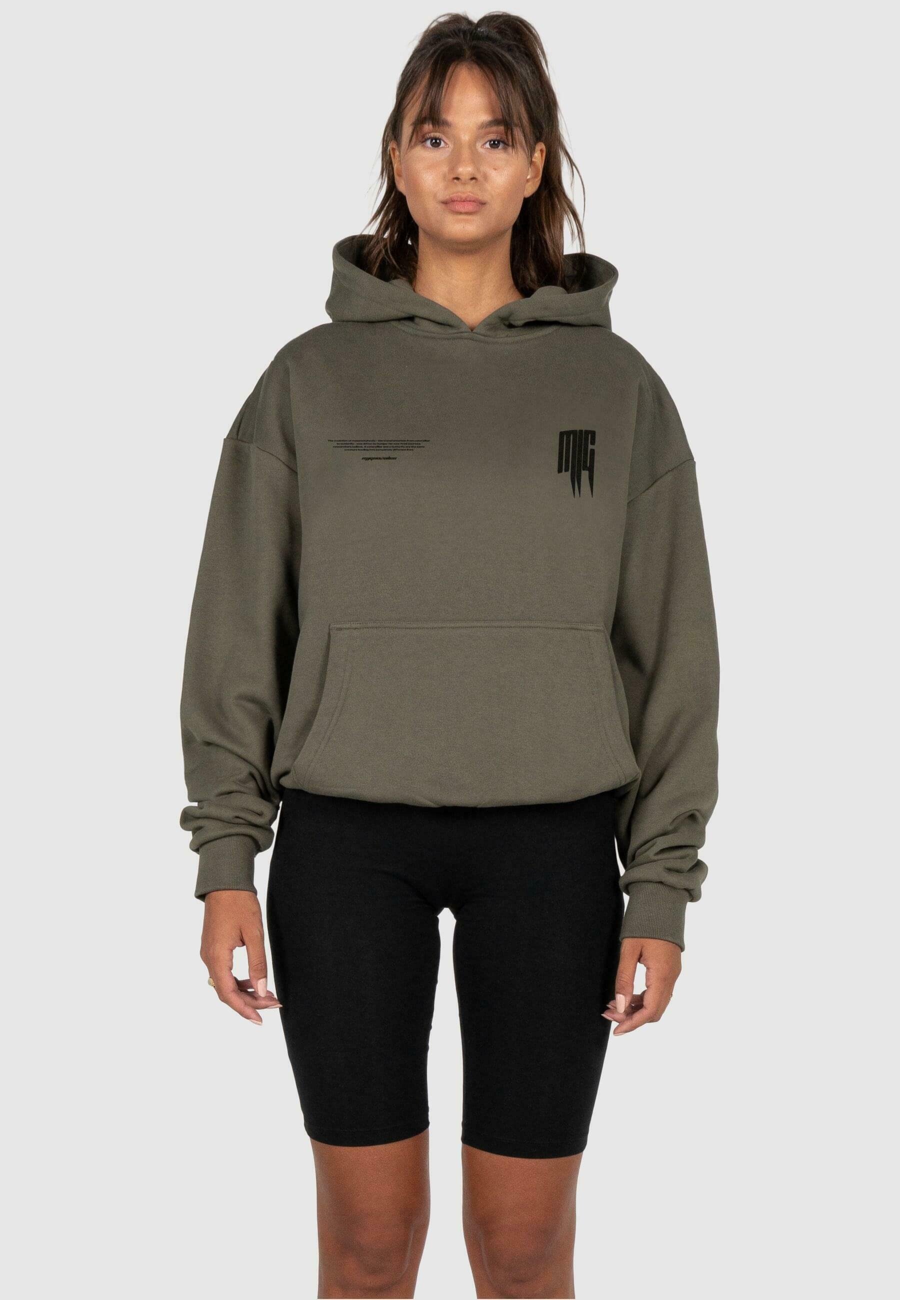 Sweat à capuche MJ Gonzales METAMORPHOSE VX HEAVY - olive