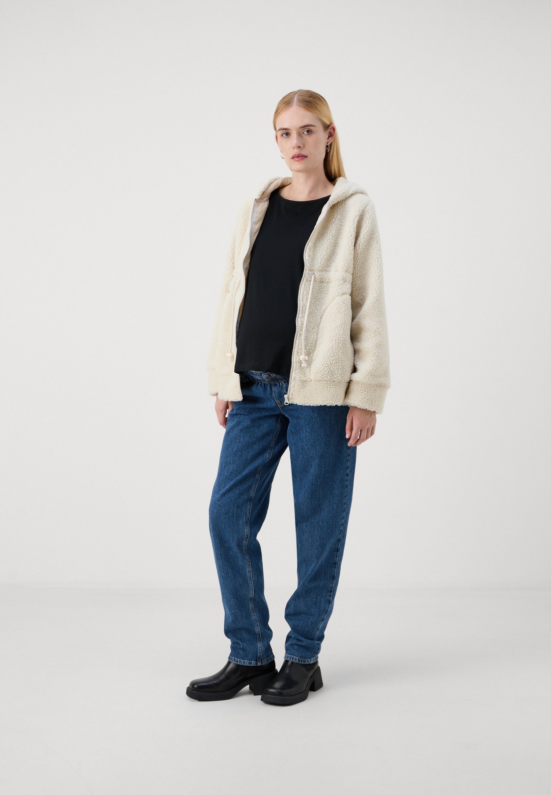 MAMALICIOUS MLRACHEL JACKE - Fleecejacke - Birke