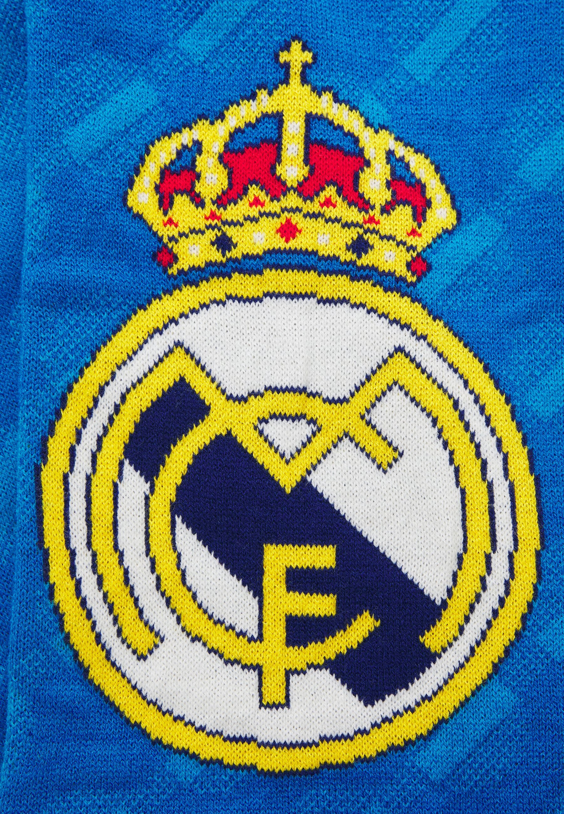 Écharpe adidas Originals REAL MADRID THIRD unisexe - Tenue de club - bleu oiseau/blanc