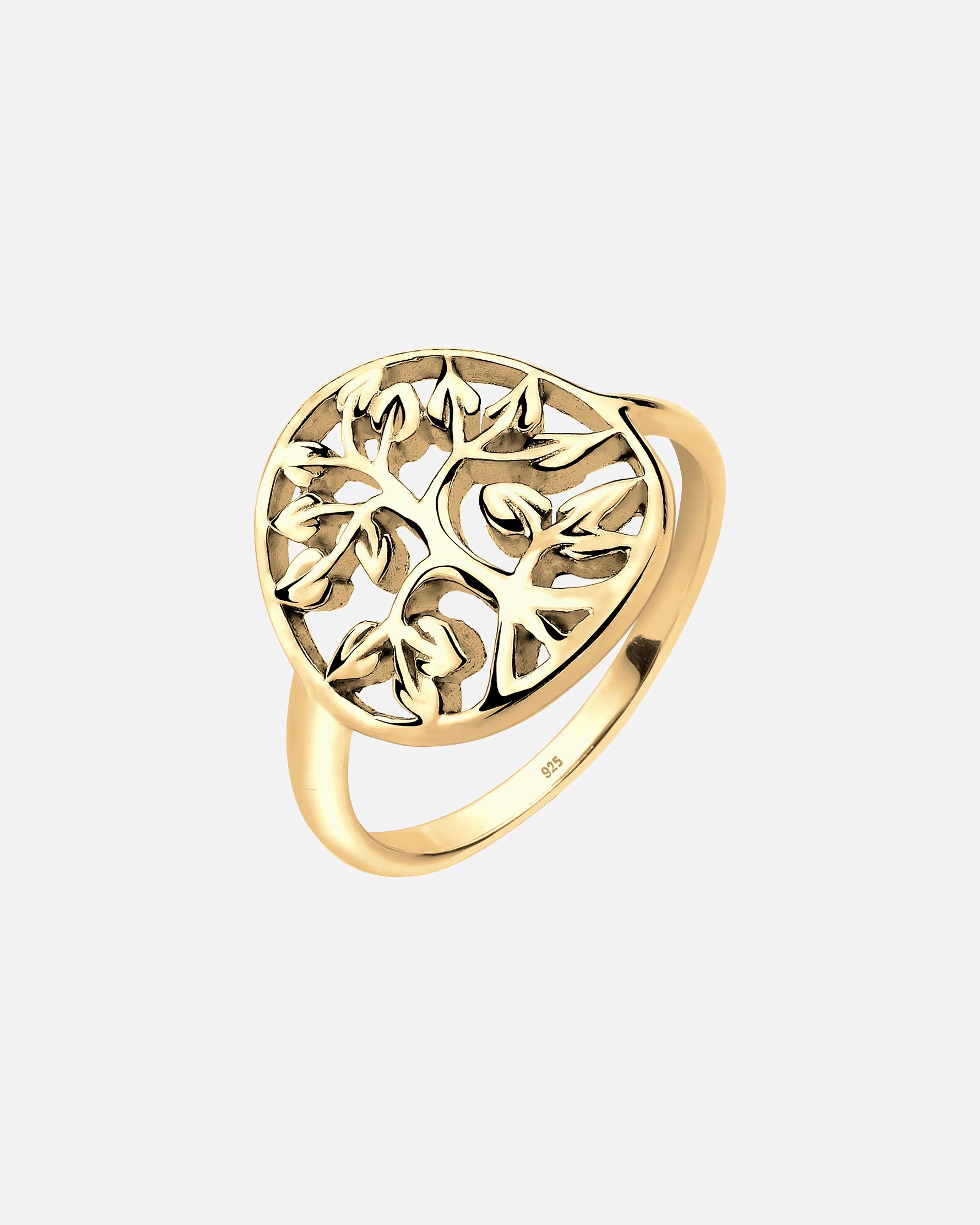 Elli Femmes Symbole Arbre de Vie Floral en Argent Sterling 925