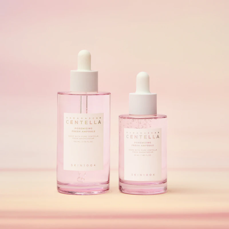 SKIN1004 Madagascar Centella Poremizing Fresh Ampoule Detoxifying Facial Serum voor een gladde huid en het verminderen van poriën