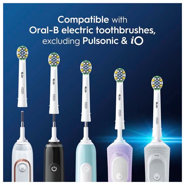 Главе четкице Oral-B Pro Floss Action, беле, 4 комада