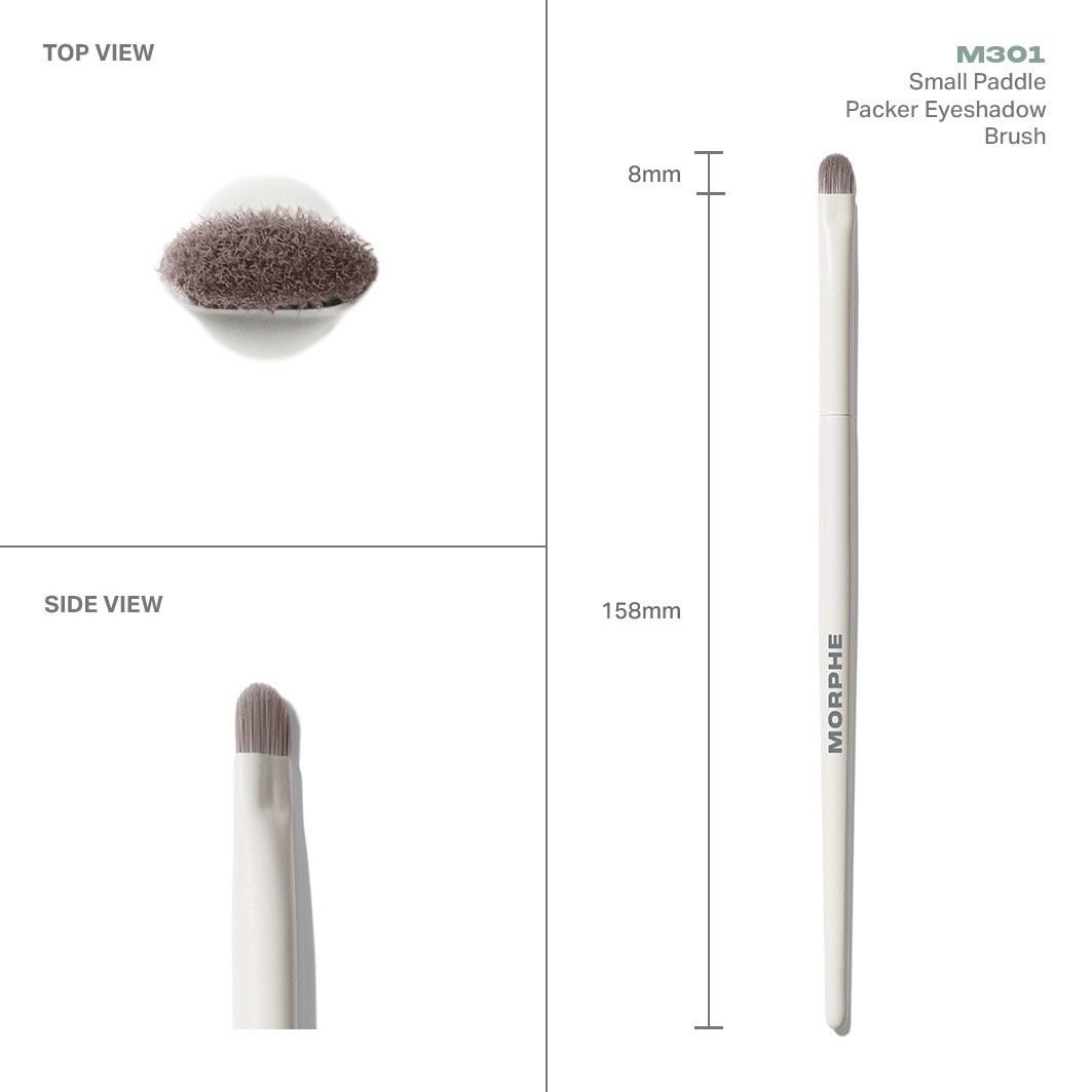 Morphe Lidschattenpinsel M301, kleiner Paddel-Lidschattenpinsel – 1 komad