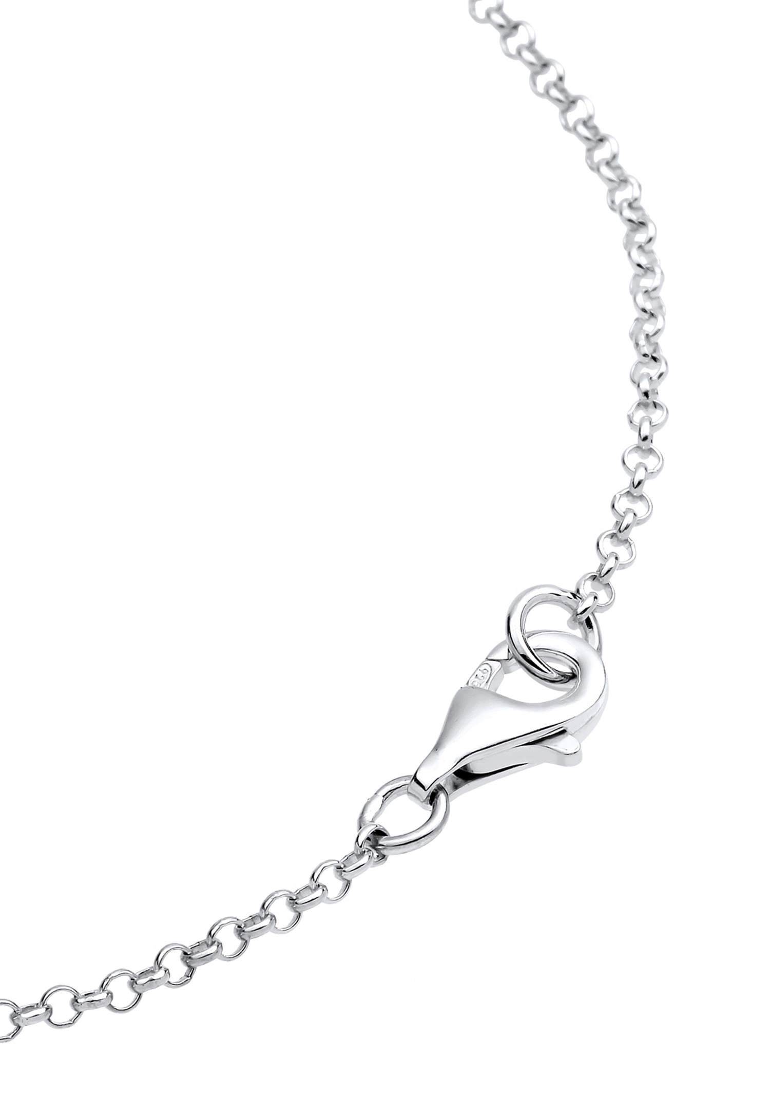 Elli Femmes géo minimaliste anneaux en argent sterling 925