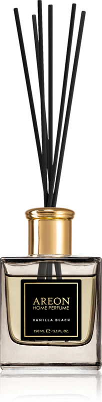 Ароматизатор Areon Home Black Vanilla Black з наповнювачем