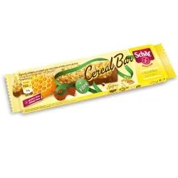 Barra de cereais Schar com chocolate ao leite sem glúten 25g