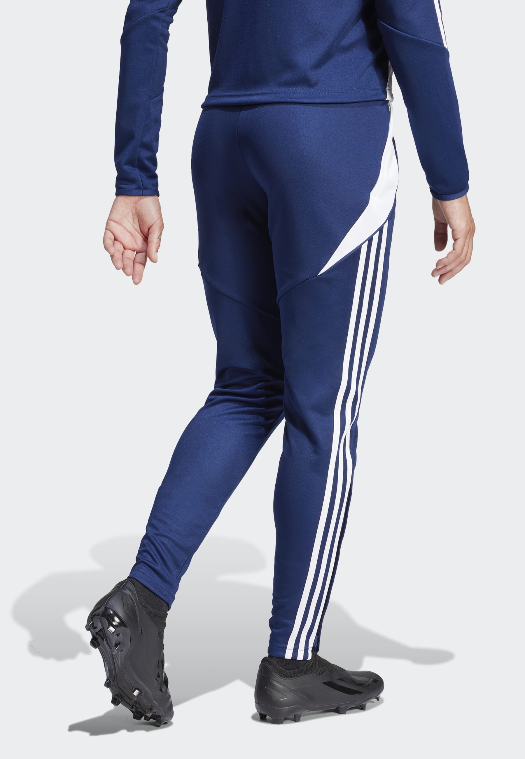 adidas Performance TIRO24 WOMEN - Trainingsbroek - team marineblauw/wit