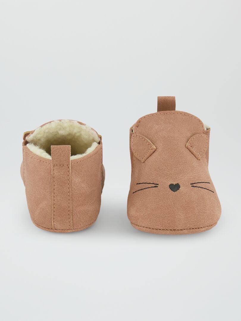 Botas acolchoadas - MARROM