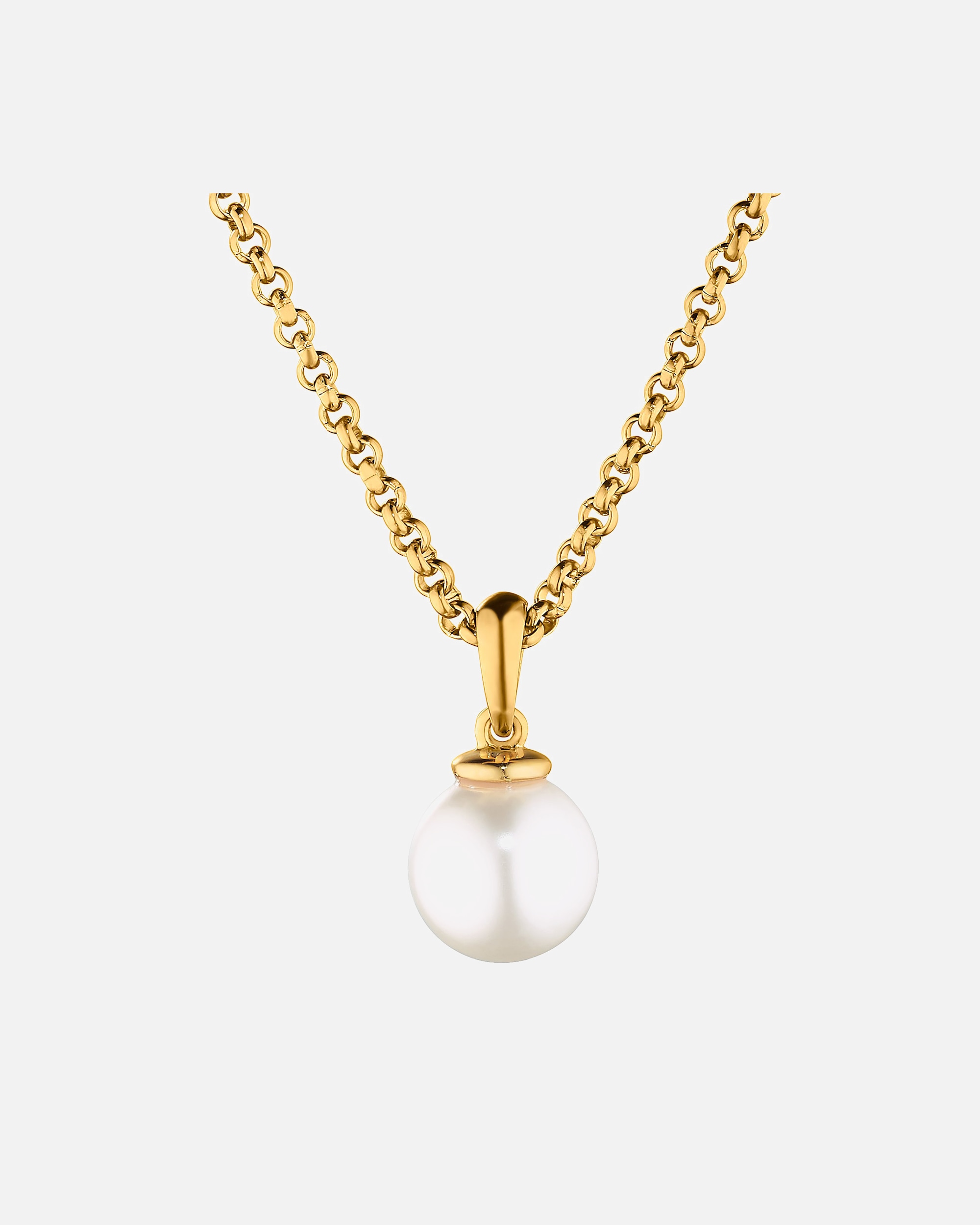 Heideman Collier de perles couleur or