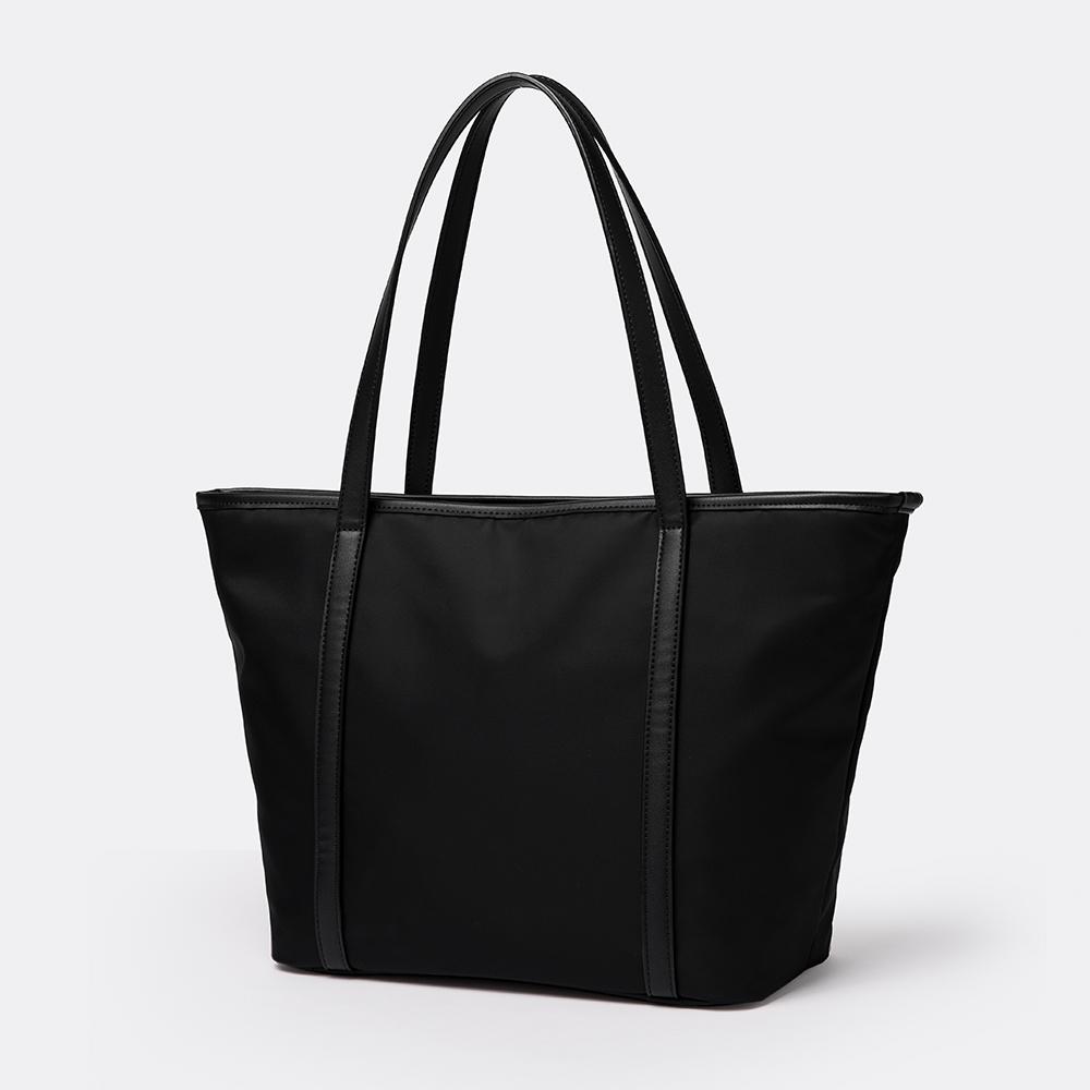 Sac cabas grande capacité pour femme, en nylon et toile Oxford, idéal pour les trajets quotidiens. Sac à main et bandoulière tendance.
