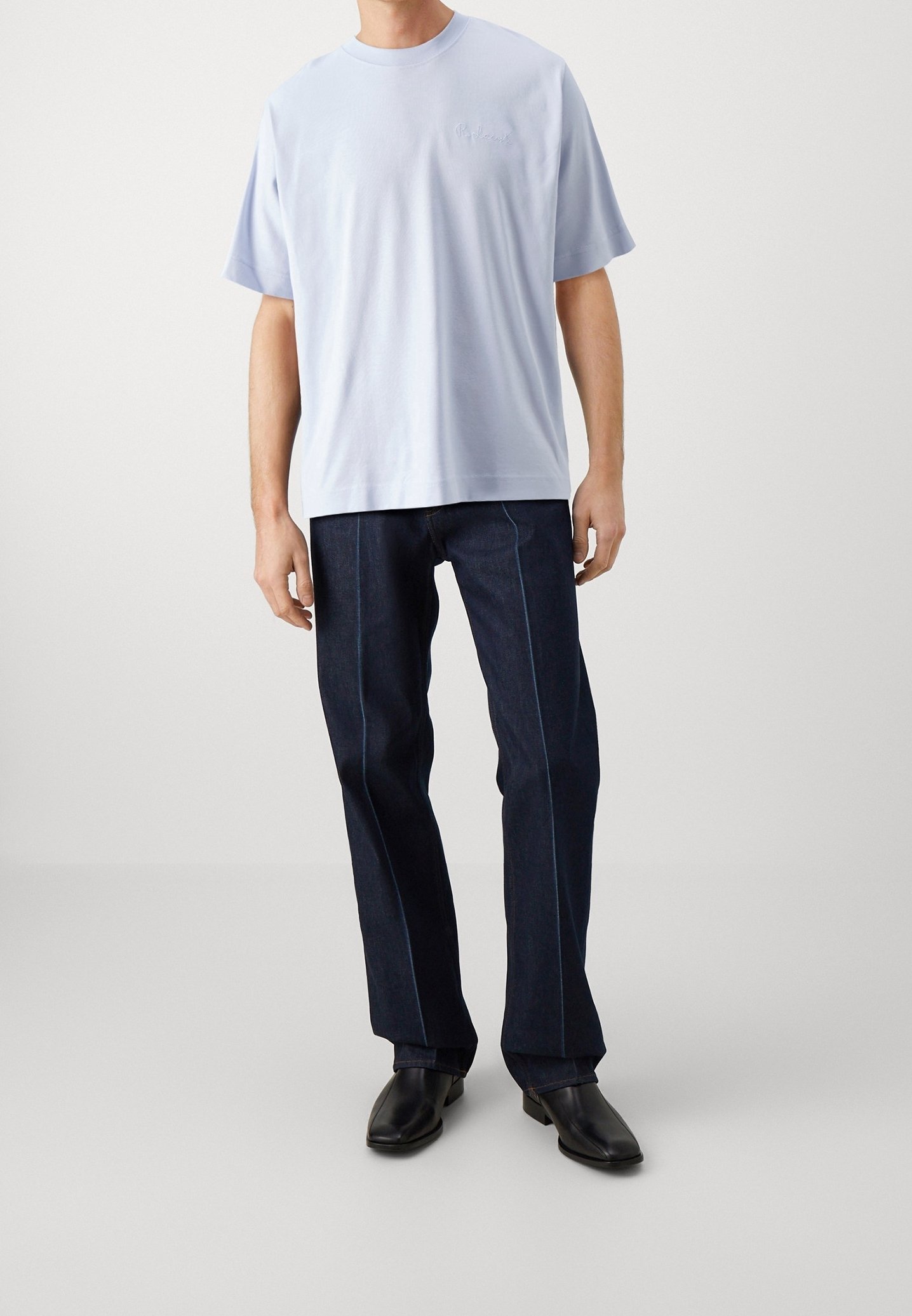 Camiseta básica Lacoste - azul claro