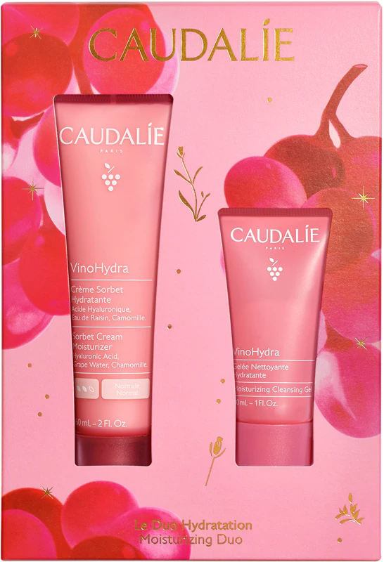 Kit Duo Hidratante Caudalie é um presente perfeito para as festas de fim de ano, que hidrata e firma a sua pele.
