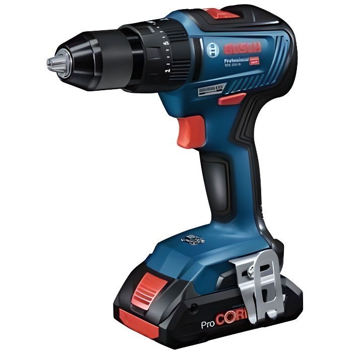 Klopboormachine/schroevendraaier - Bosch Professional - GSB 18V-55 - 18V - Draadloos - 13 mm boorkop