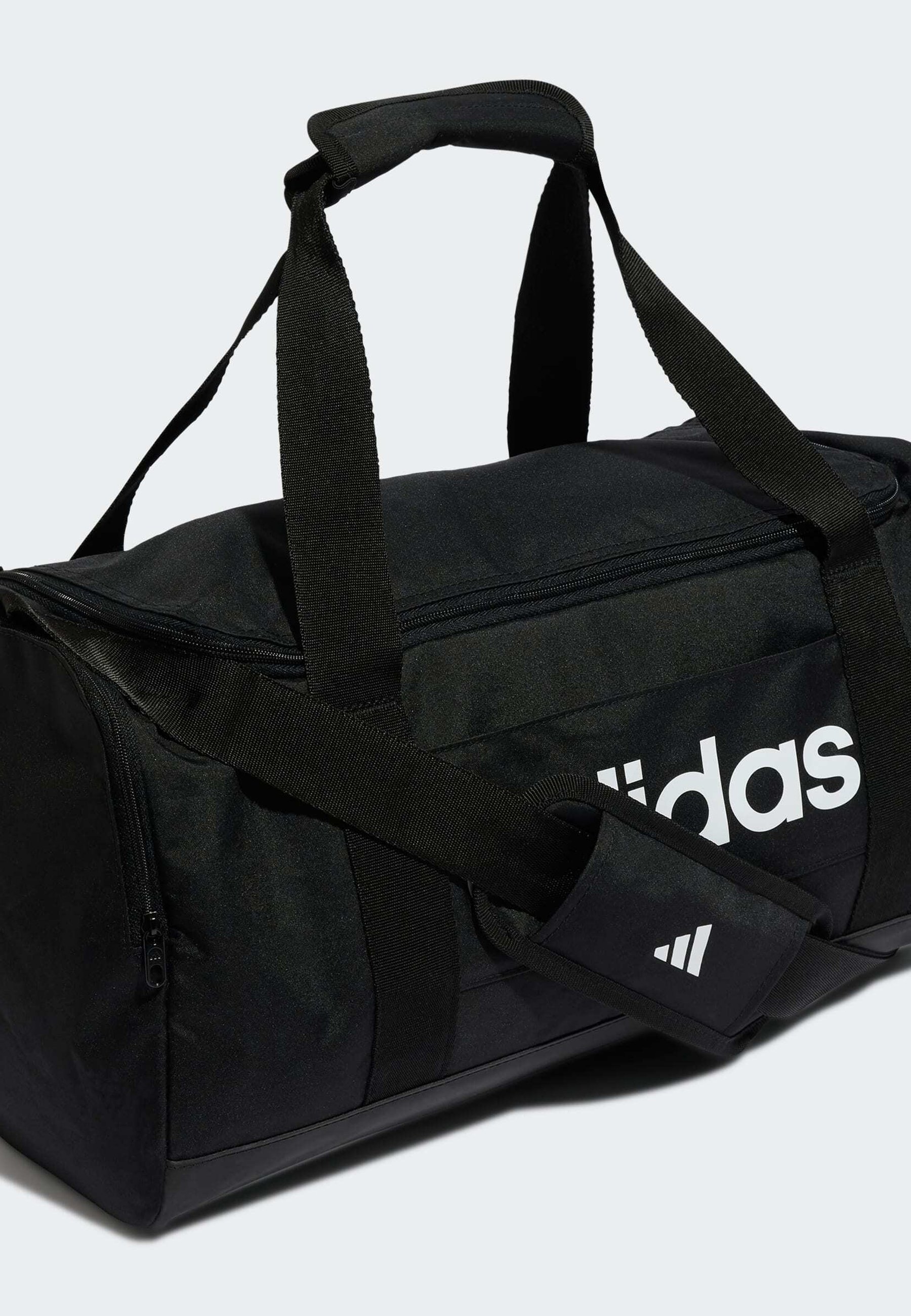 adidas Performance LINEAR DUFFEL S - Torba sportowa - czarno-biała