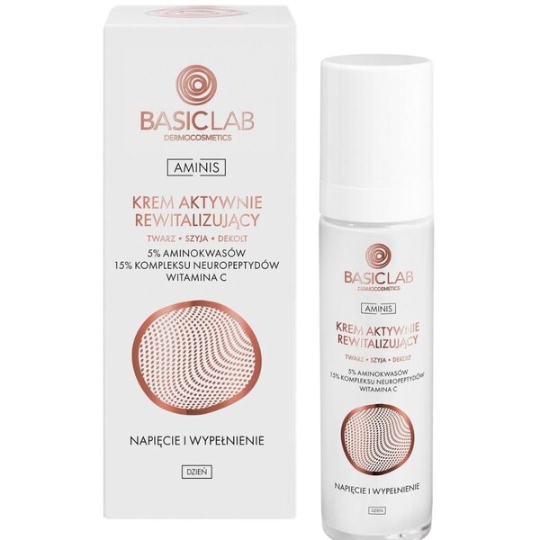 BasicLab Aminis Creme de Dia Revitalizante Ativo 50ml