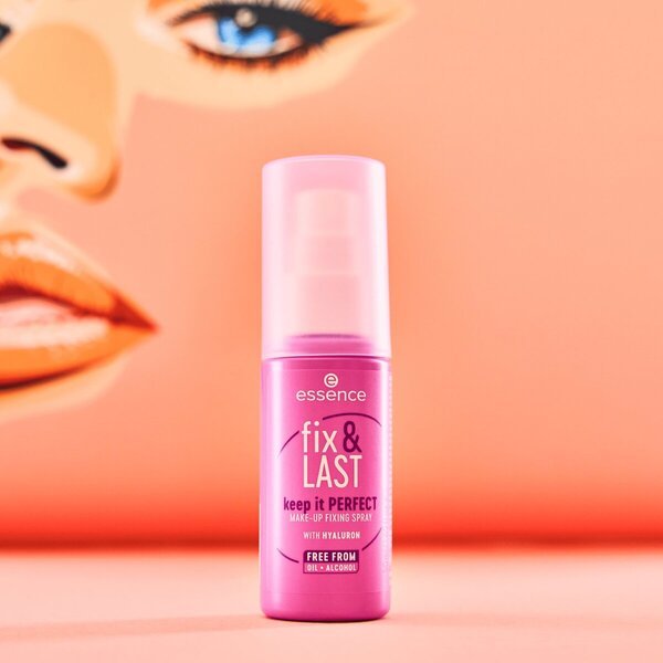 Fiksirni sprej za ličila Essence Fix & Last 18H Keep It Perfect 50 ml