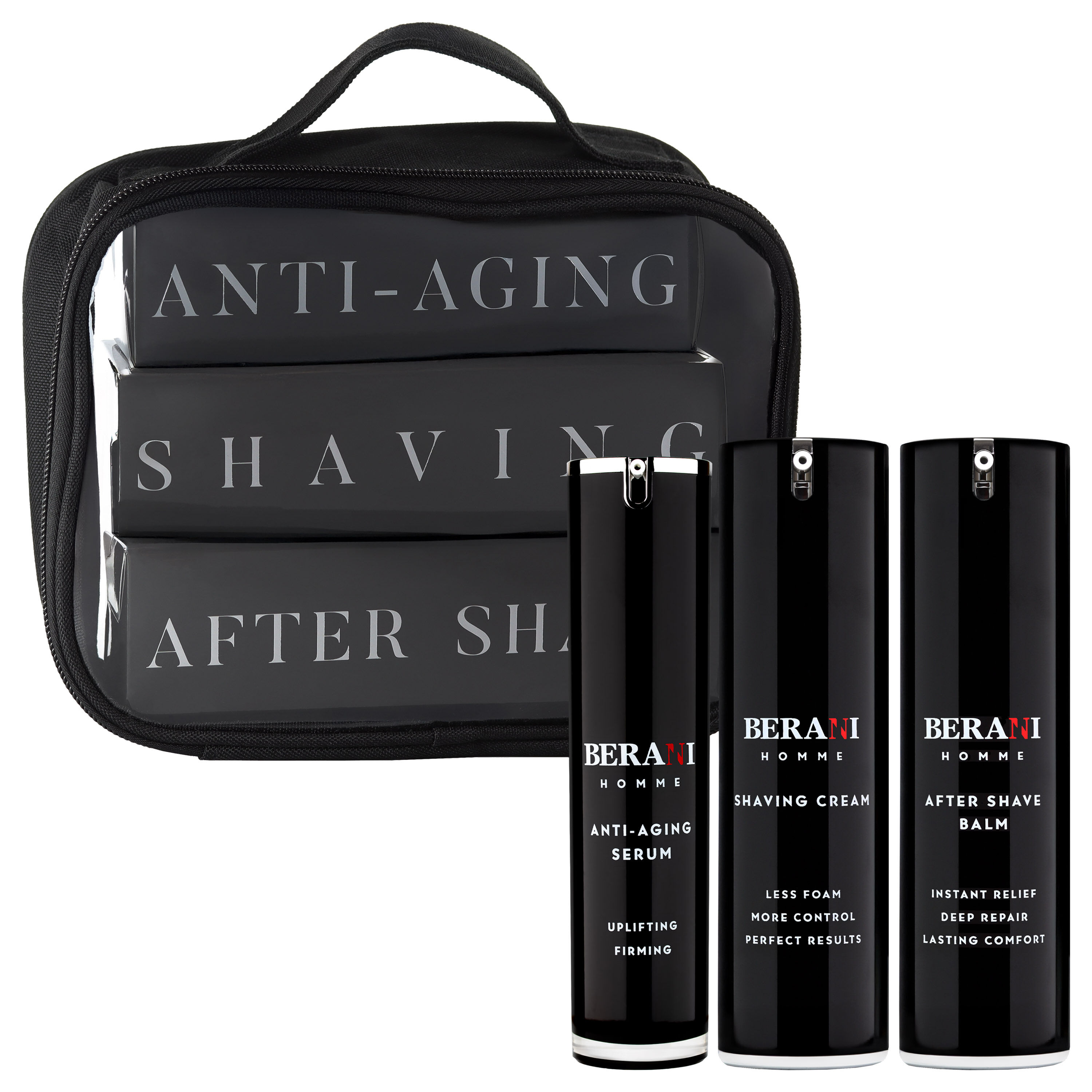 Coffret Berani Homme Anti-âge et soins de rasage