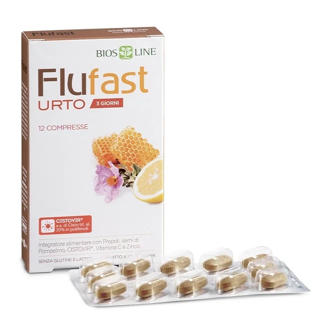 BIOS LINE Flufast Apix Urto 3 dny 12 tablet