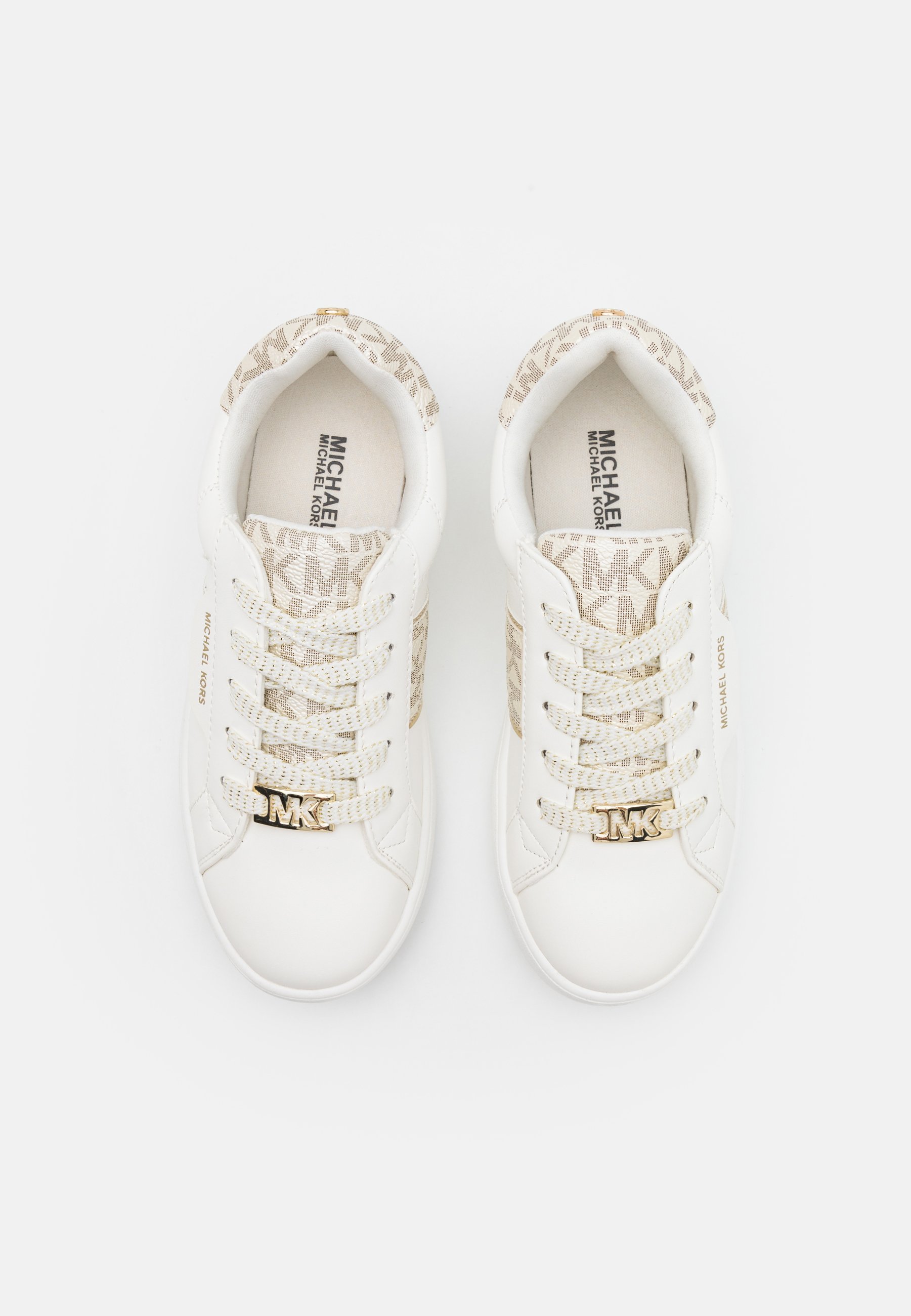 Baskets Michael Kors Kids JEM MAXINE - blanc/or pâle