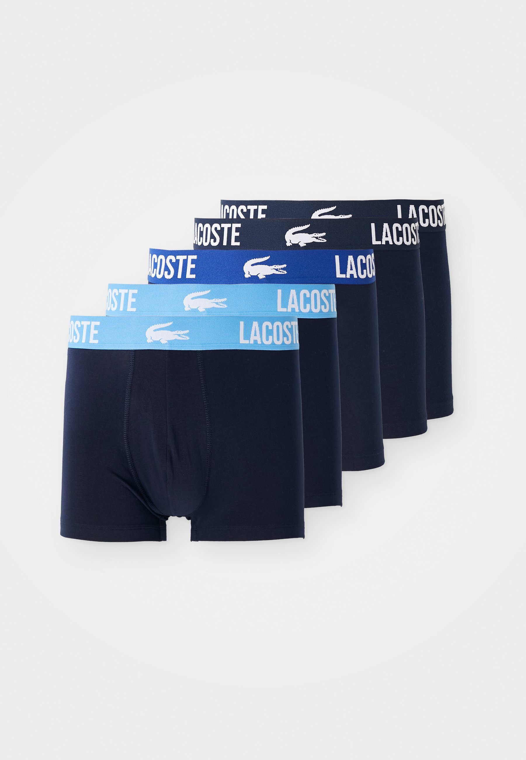 Lacoste ondergoed boxershorts 5-pack - Boxershorts - marineblauw/kapiteinblauw/argentijnsblauw