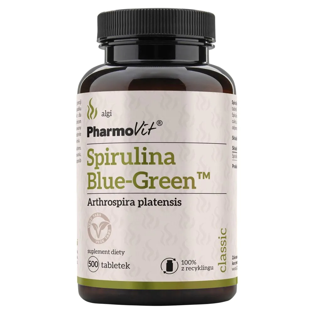 Pharmovit Classic Spirulina Blue-Green, 500 tabl.