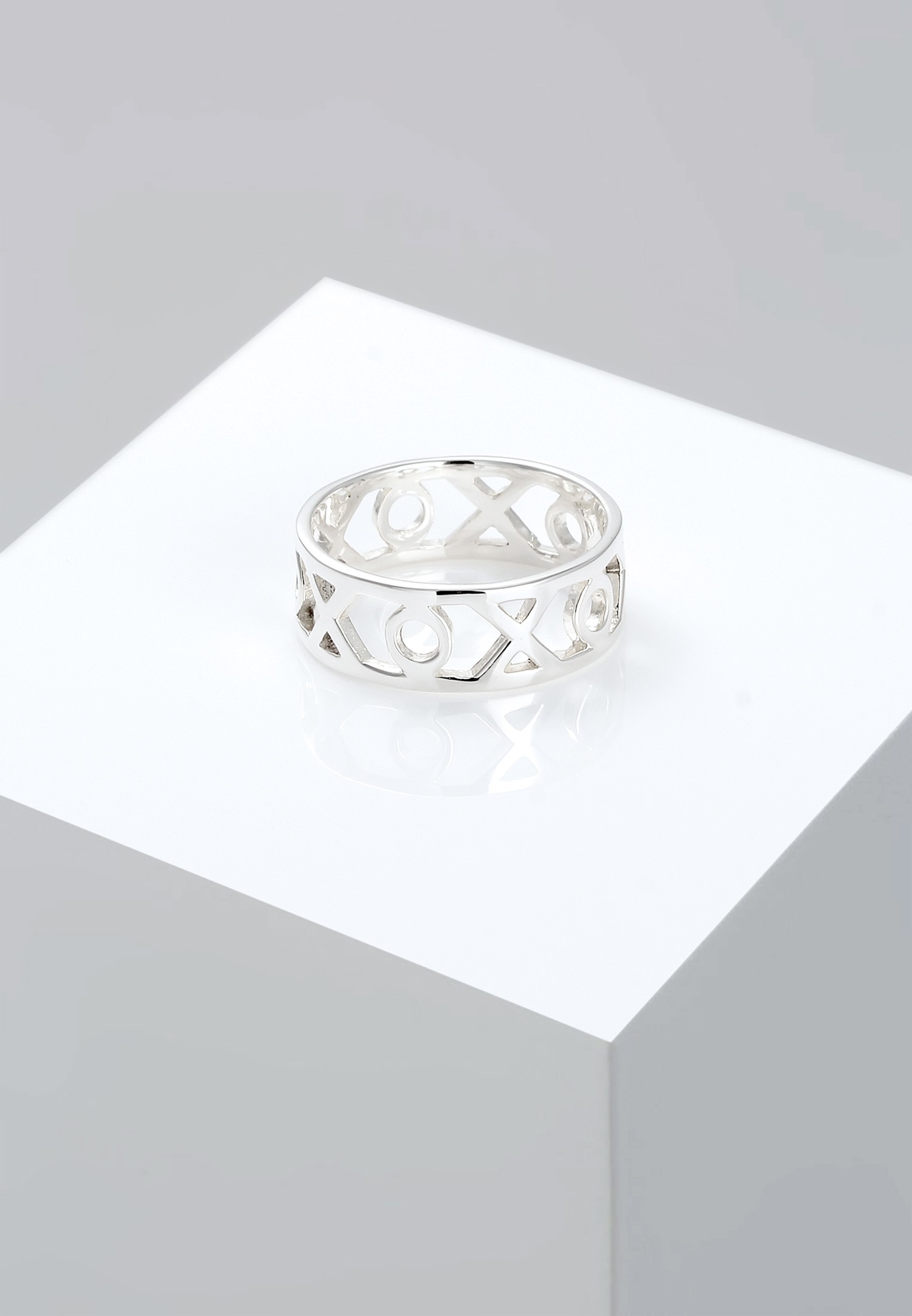 Elli Femme XOXO Bloggueur Tendance 925 Argent