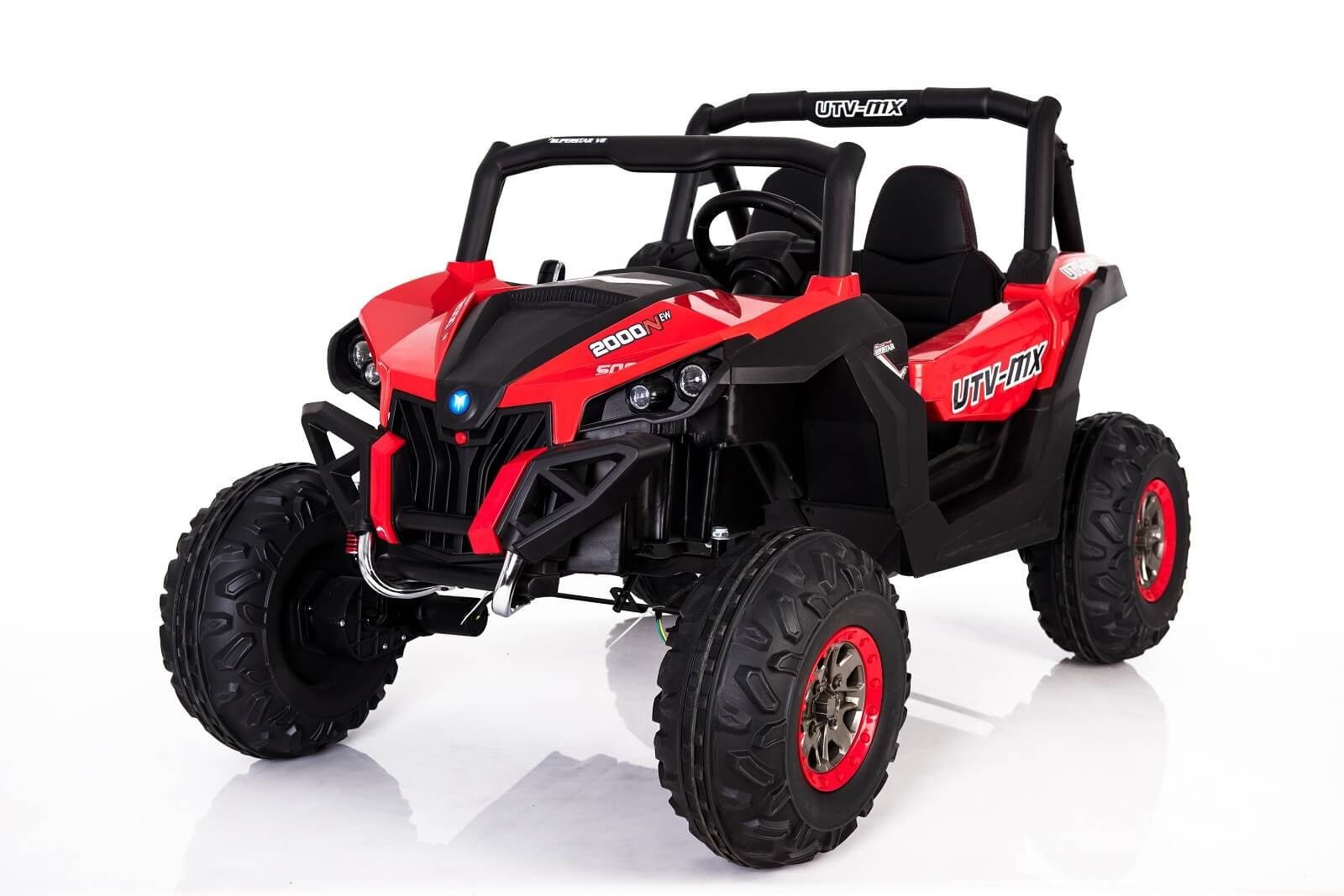 BoGi elektrische kinderauto/buggy XXL UTV 2-zitter premium model 2x200W 24V 14Ah elektrische auto