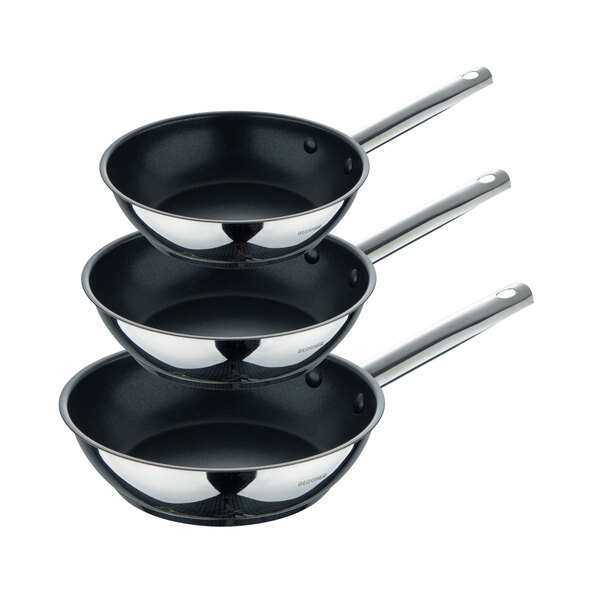 Luxe pannenset, 3-delig.