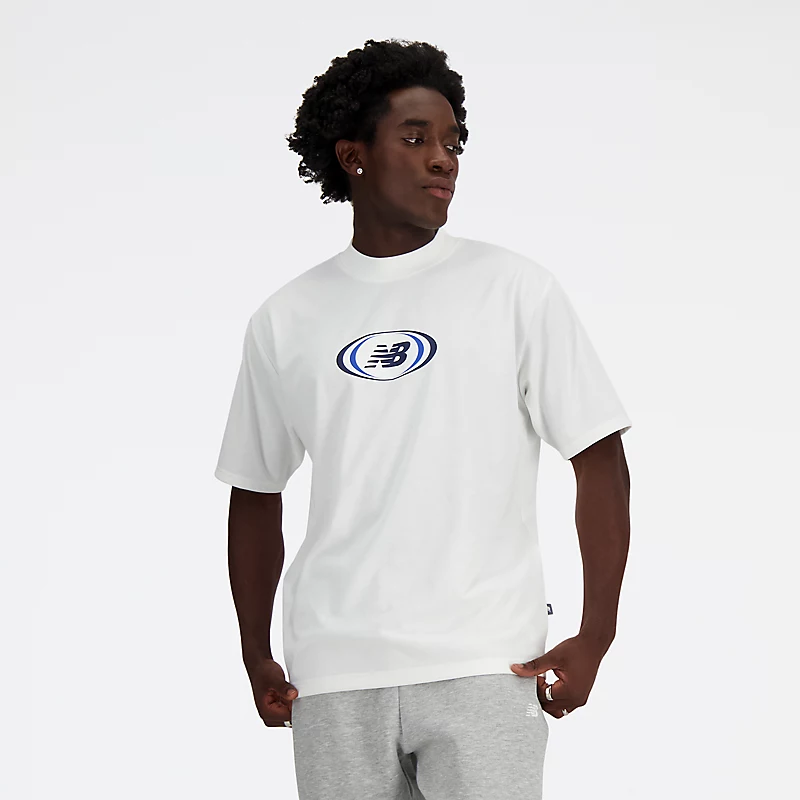 Tricou Hoops On Court pentru femei – ALB