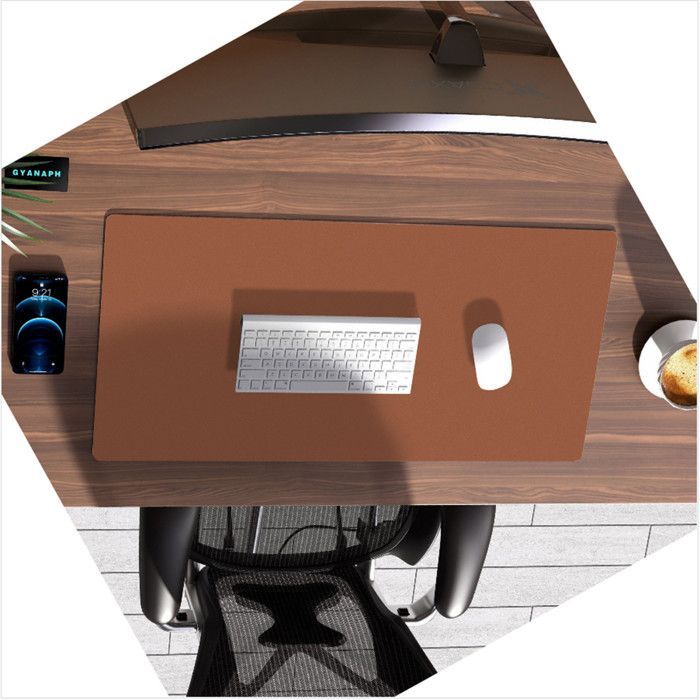 Tablet de couro INF para mesa de estudante L