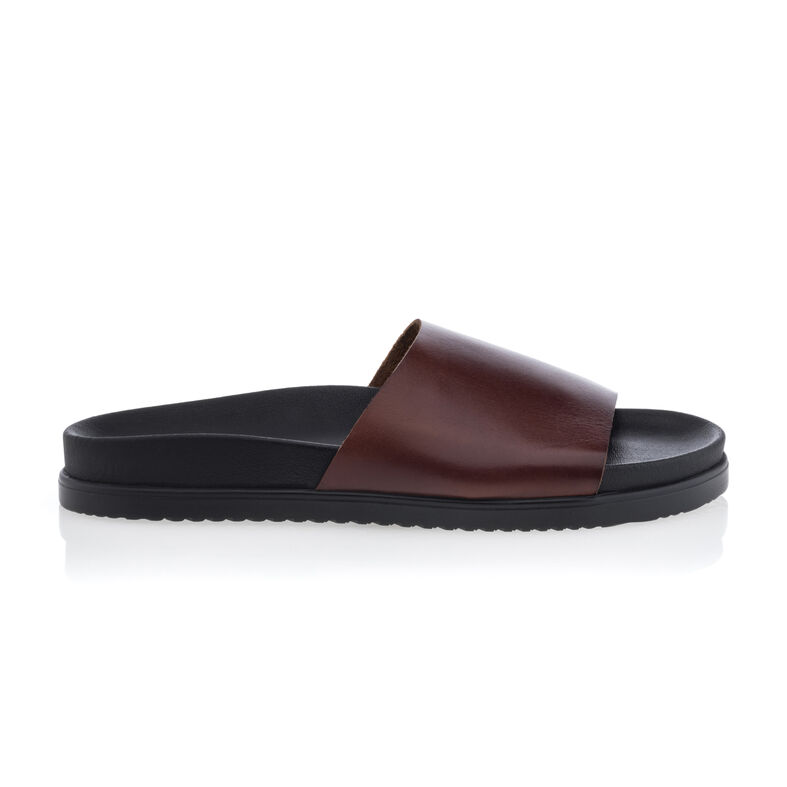  Bruna sandaler / skor med öppen tå för män