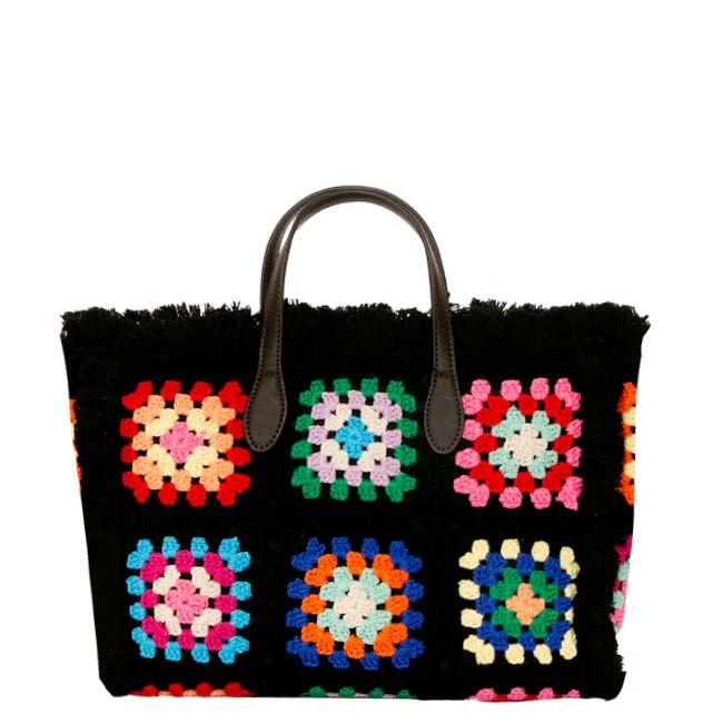 Sac Colette avec carreaux au crochet