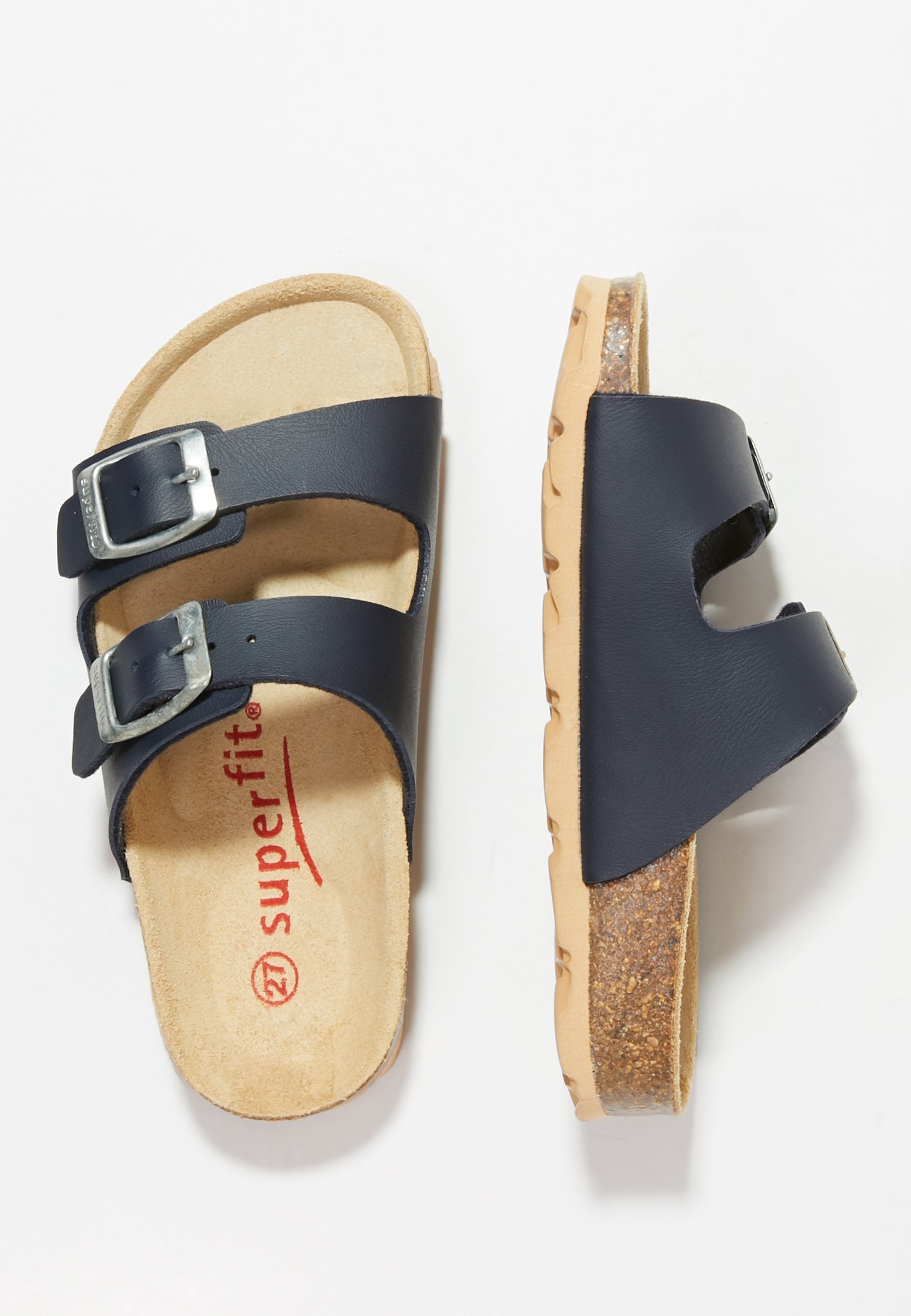 Superfit FUSSBETTPANTOFFEL SANDALEN - Slippers - oceaan