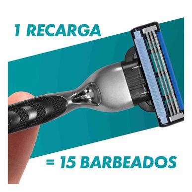 Gillette Mach 3 -partahöylän terä 1 kpl 1 kpl