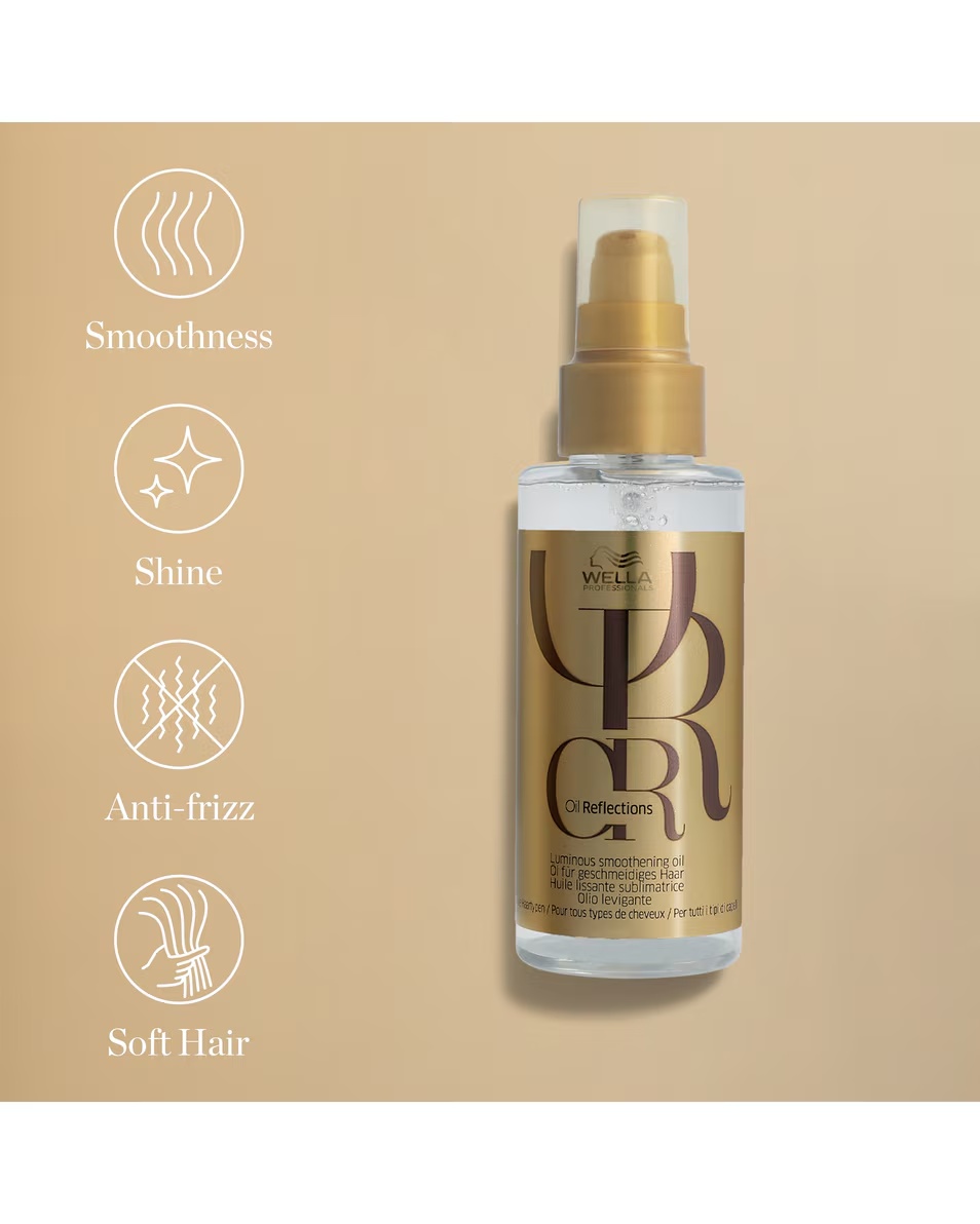 Ulei WELLA PROFESSIONALS Oil Reflections pentru un finisaj neted și catifelat