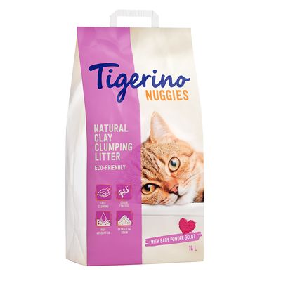 x 14l żwirek dla kota Tigerino Nuggies - cena specjalna!*