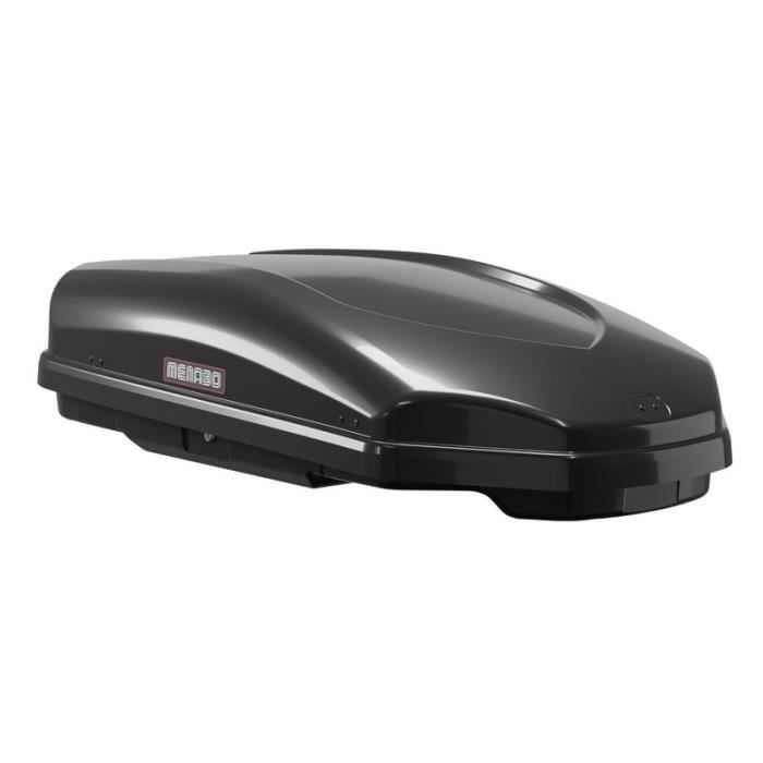 Coffre de toit 330L MENABO SATELLITE 330 Noir Brillant