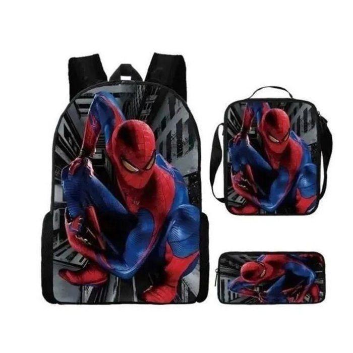 JINDING B Kinderrugzak 3-delige set Polyester Jongen/Meisje