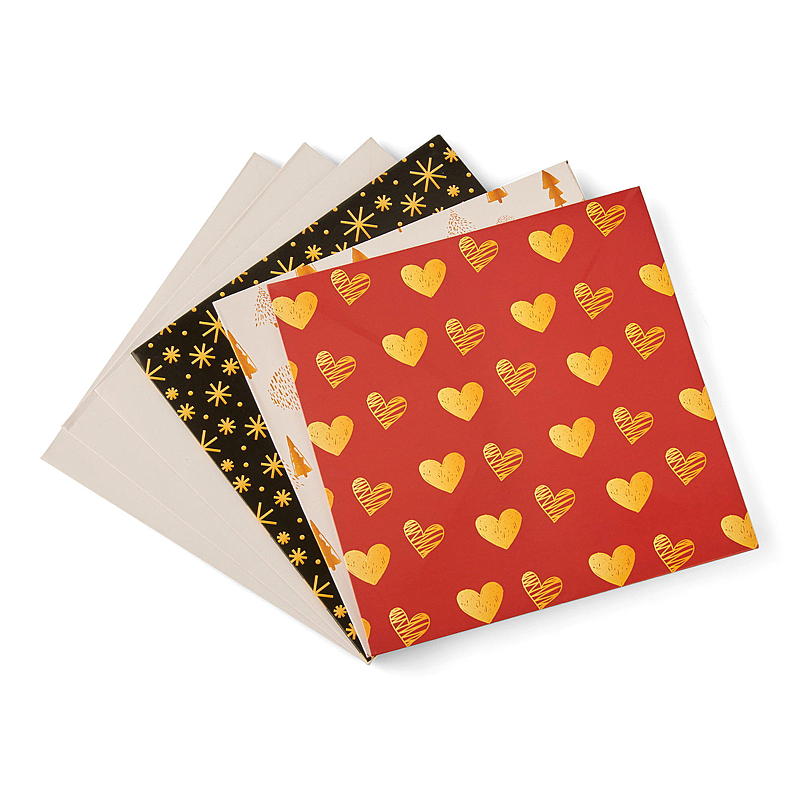 Confezione regalo da 3 pezzi con coperchio e base