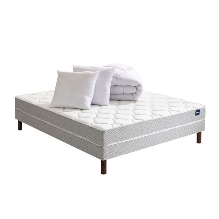 Pack couette tempérée 260x240 et oreillers 60x60 Bultex