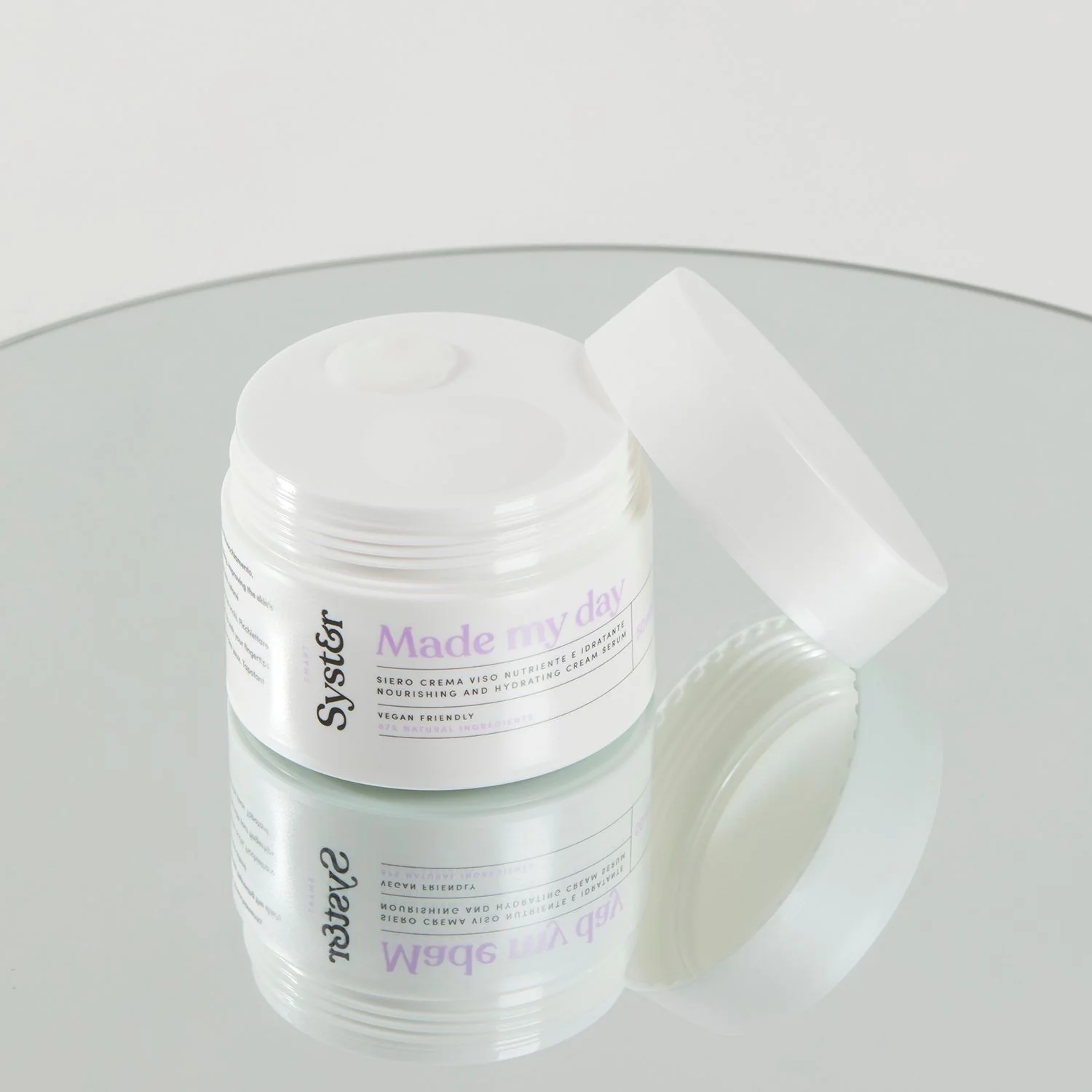 Syster Smart Made My Day - Tratt.viso 24 ore nutriente, Siero viso nutriente, Tratt.viso 24 ore idratante, Siero viso idratante