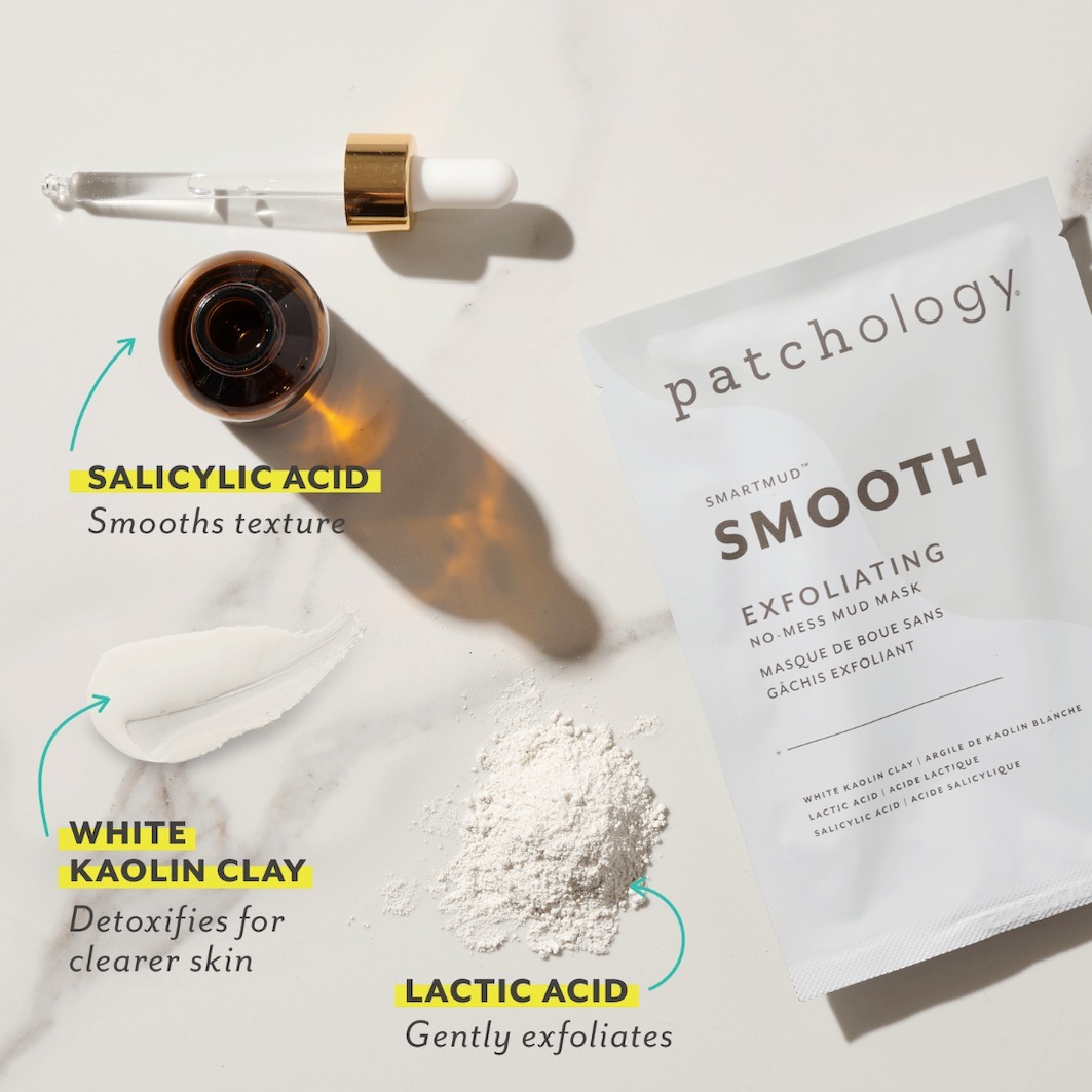 Patchology SmartMud глатка маска за лице – 1 комад
