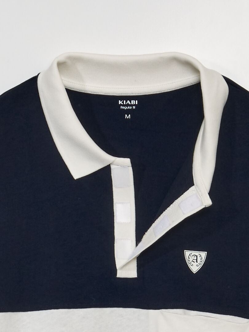 Gemakkelijk te openen poloshirt - Zo makkelijk - BLAUW