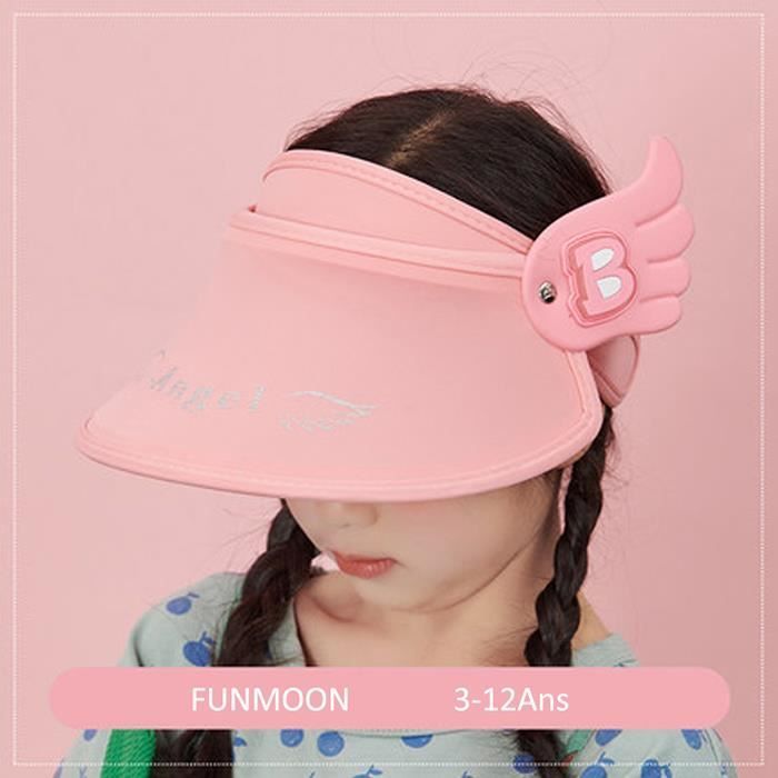 Sombreros FUNMOON para niños, sombreros de sol altos con diseño de bebé vacío y lindo conejo dinosaurio de dibujos animados, protección UV - 347021
