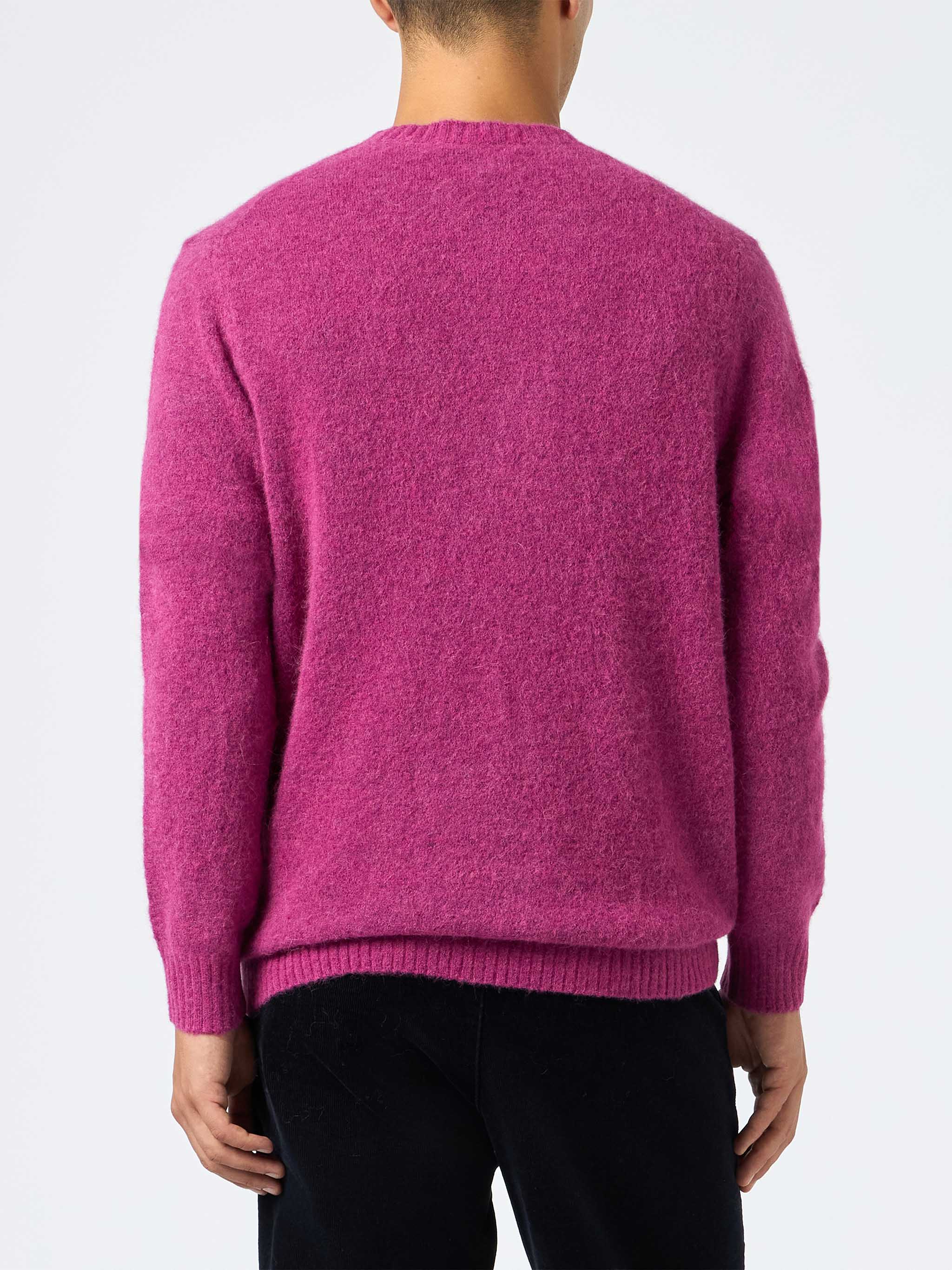 Regent Herren-Stretchpullover mit Pfingstrosenmuster und Rundhalsausschnitt