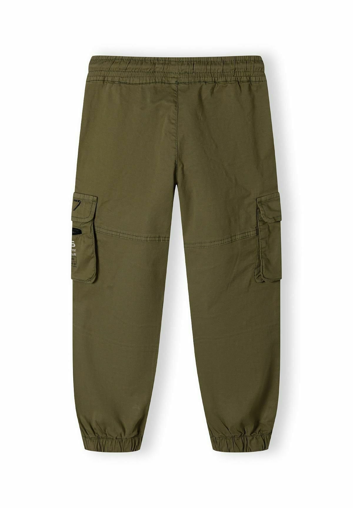MINOTI UTILITY AVEC TAILLE ÉLASTIQUE - Pantalon cargo - olive