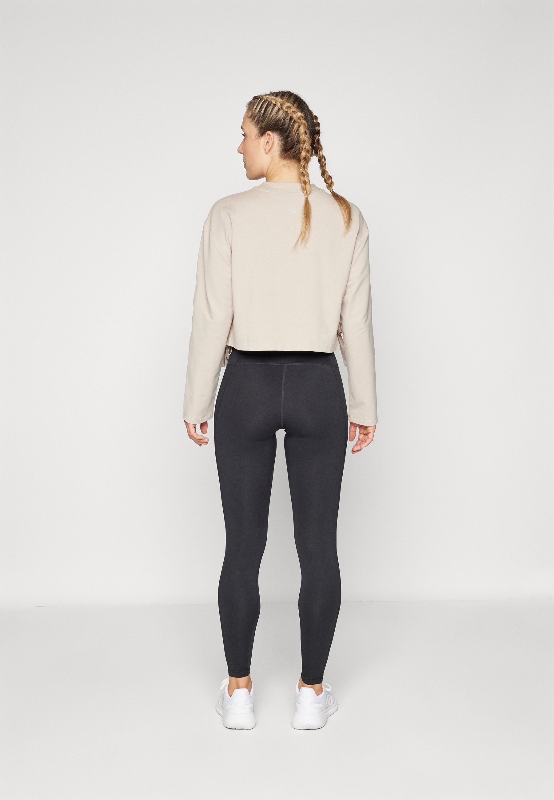 adidas Performance ESSENTIALS BIG FULL-LENGTH tamprės - juodos