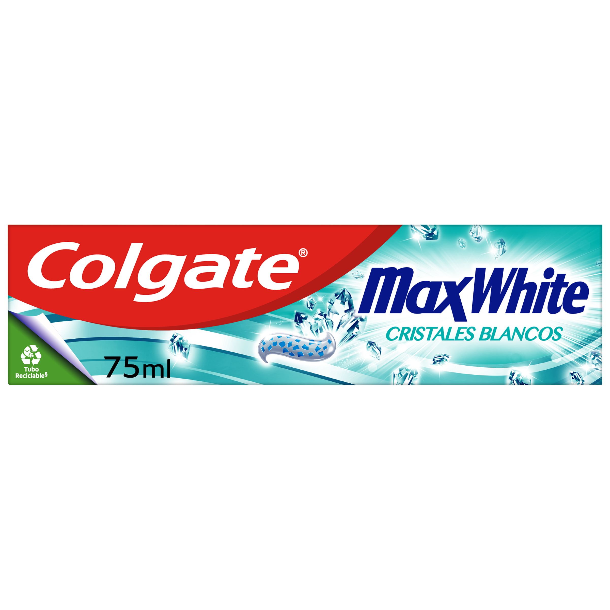 Max White balinoša zobu pasta ar baltiem kristāliem Zobu pastas un zobu pastas