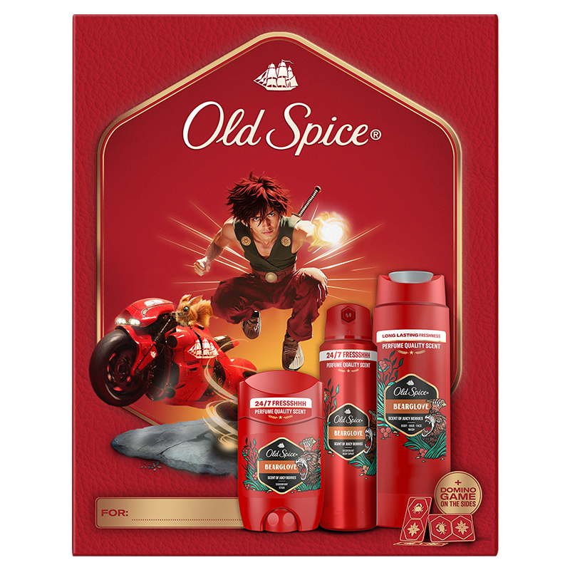 Old Spice Medvekesztyű