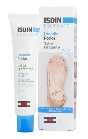 ISDIN Ureadin Podos Gelöl Regenerierende Pflege für Füße und Fersen 75 ml